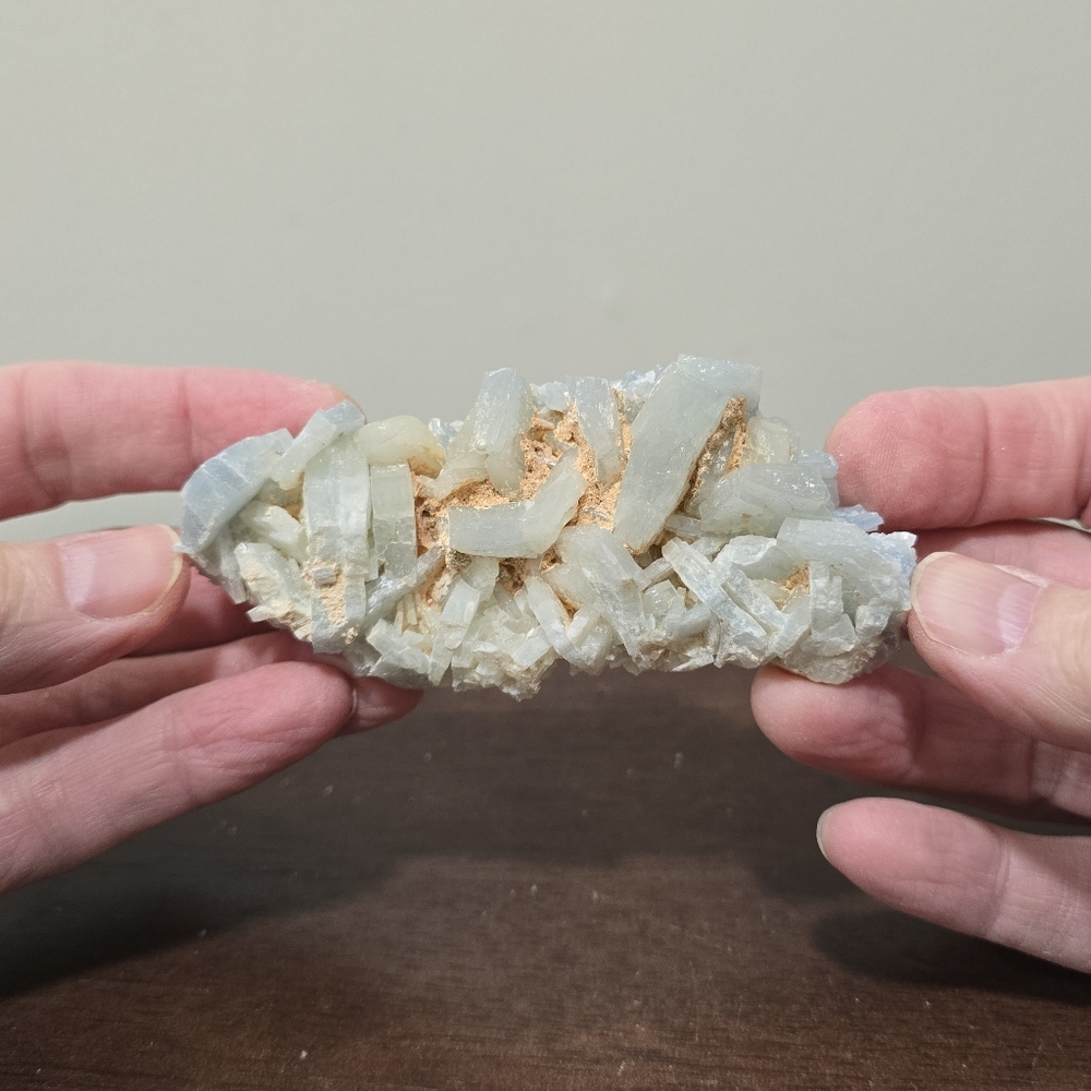 Blue Barite Crystal Cluster #B